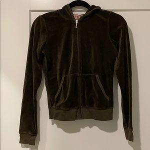 Juicy Couture Velour Zip Hoodie